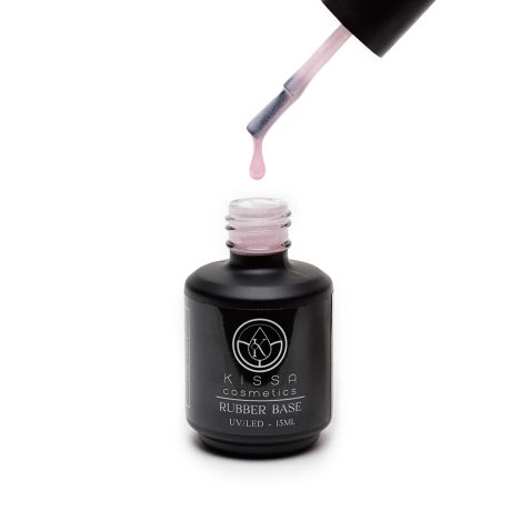 Rubber base pink shimmer